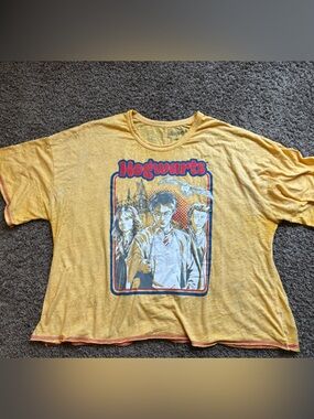 Warner Bros. Harry Potter Yellow Graphic Tee